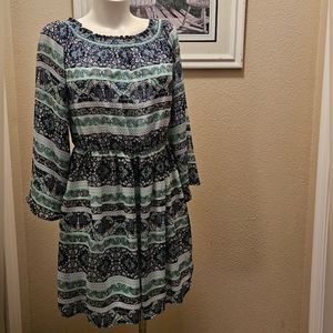 Ayla Dress / Blue / Off Shoulder / size M